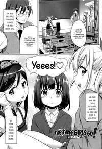 Sanbiki ga Yuku! | The Three Girls Go! Ch. 1-3 hentai