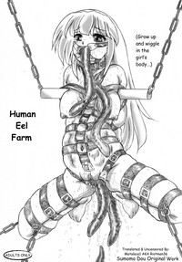Jintai Unagi Youshokujou Omake Paper Tsuki | Human Eel Farm hentai