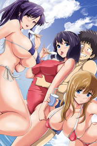 Jikan Teishi Kinou de Mizugi Gal no Kyonyuu o Yaritai Houdai Kui Makuru | 用停止時間功能和泳裝辣妹的巨乳拼命做到爽 hentai