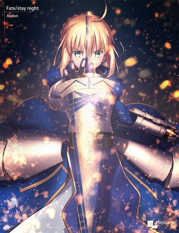 Fate stay nigh saber Avalont hentai