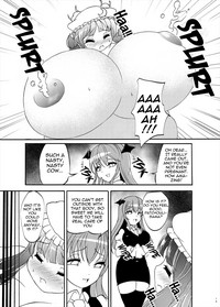 Patchoulisama gets fat and milky hentai