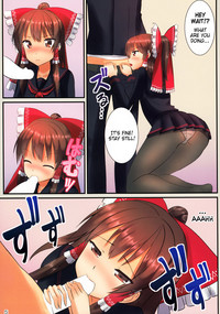 JK Reimu to Kyoushitsu H ~Moshi Hakurei Reimu ga, Tsundere de Hinnyuu na Osananajimi Dattara hentai