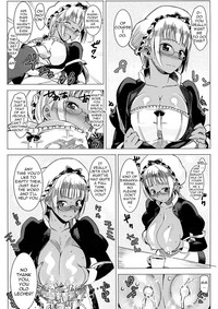 Kasshoku Kokumaro Funnyuu Maid! Baka ka!!! | Milk-spraying Creamy Brown Maid! Is She Stupid? hentai