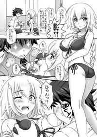 Jeanne & Marie Mizugi de Gohoushi hentai