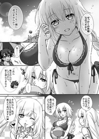 Jeanne & Marie Mizugi de Gohoushi hentai