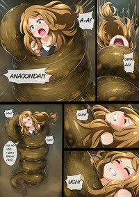 Hell Of Swallowed: Serena VS Anaconda hentai