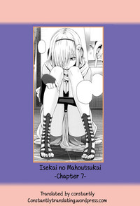 Isekai no Mahoutsukai Ch. 1-7 hentai