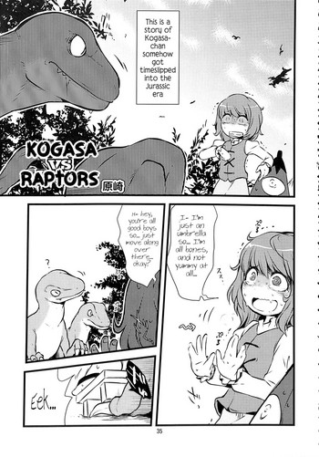 Kogasa VS Raptors hentai