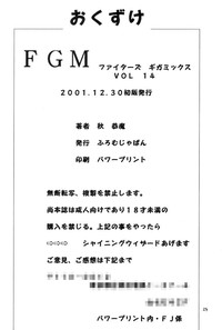 FIGHTERS GIGAMIX FGM Vol.14 hentai
