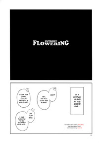 Untimely Flowering hentai