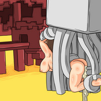 Minecraft <Koukou Daibouken> Ch.1-3 hentai