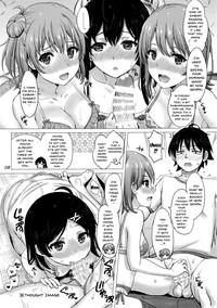 Iyarashii Houshitachi. | The Lewd Girls from the Service Club hentai