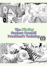 Omorashi Seitokaichou no Choukyou | The Pissing Student Council President's Training hentai