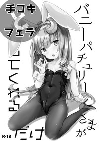 Bunny Patchouli-sama ga Tekoki to Fella Shite Kureru dake hentai