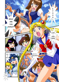 Bishoujo Senshi Sailor Moon Yuusei kara no Hanshoku-sha | Pretty Soldier Sailor M**n: Breeders from Another World hentai