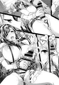 Futanari Doutei Tifa SanInran Mesuchinpo Kairaku Ochi + Paper hentai