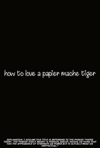 Hariko no Tora no Aishikata | How to Love a Papier Mache Tiger hentai