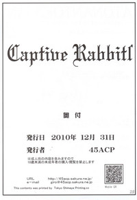 Captive Rabbitl hentai