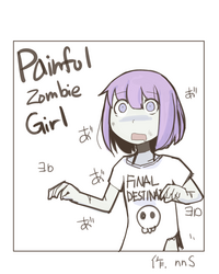 Painful Zombie Girl hentai