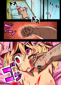 Flandre ga Debu Otoko ni Okasare te Bokkoboko ni sareru Hon | The Flandre Getting Beaten Up And Raped By a Fat Man Book hentai