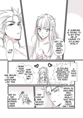 FGO Medb-chan, Cu Chulainn no Are o Zessan Suru hentai