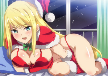 Hitorigurashi no Otoko no Ie ni Santa-san ga Yattekita hentai