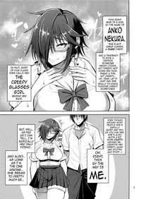 Nekura Megane ♀ no Hon | The Creepy Glasses Girl Book hentai