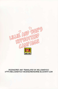 Lillie to Sun no Saimin Daisakusen - Lillie and Sun's Hypnotized Campaign hentai
