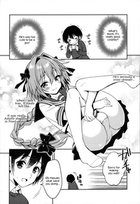 Astolfo Cos no Kouhai ni Kokuhaku Sarete Sex Shita Hanashi | A Story About My Astolfo Cosplaying KouhaiConfessing His Love and Having Sex. hentai