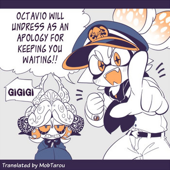 Octavio will undress as an apology for keeping you waiting!! hentai