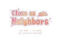 Close as Neighbors hentai