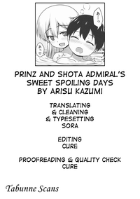 Prinz to Shota Teitoku no Amaama Days | Prinz and shota admiral’s sweet spoiling days hentai