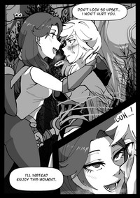 "It's Like A Bad Dream" Windranger x Drow Ranger comic by Riko hentai