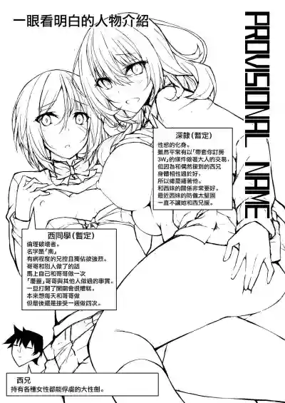PROVISIONAL NAME Nishi&Mirei hentai
