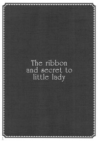 The ribbon and secret to little lady hentai