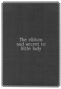 The ribbon and secret to little lady hentai