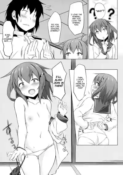 Ikazuchi to Inazuma wa Shireikan no Aka-chan ga Hoshii no desu!! | Ikazuchi and Inazuma Wants the Admiral's Babies!! hentai