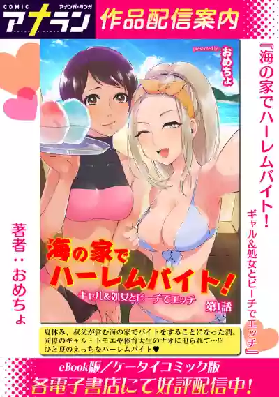 Umi no Ie de Harem Beit! Gal & Shojo to Beach de Ecchi hentai