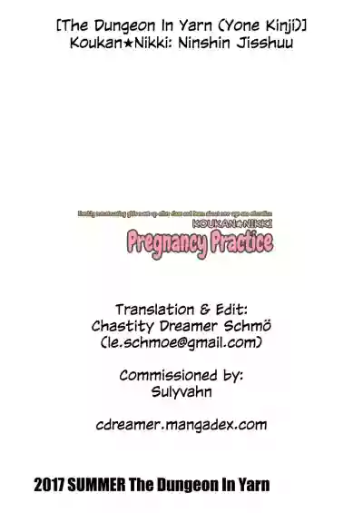 Koukan Nikki Ninshin Jisshuu | Koukan Nikki Pregnancy Practice hentai