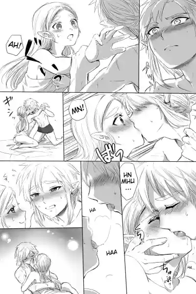 BreaWi no LinZel ga Hitasura Ichaicha Shite Sukebe na Koto Suru Manga | A BoTW manga where Link and Zelda earnestly flirt and do lewd things hentai