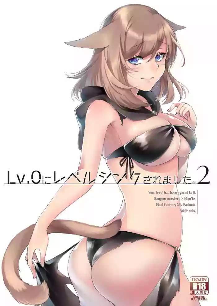 Lv.0 ni Level Sync Saremashita. 2 - Your level has been synced to 0. hentai