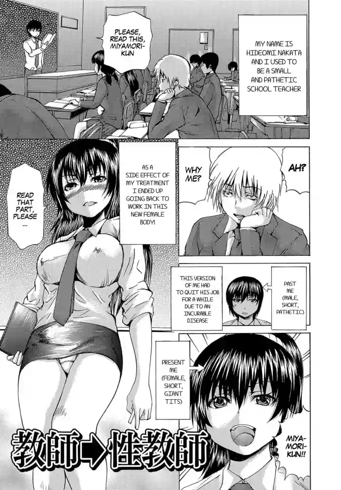 Teacher → Sex Ed Teacher hentai