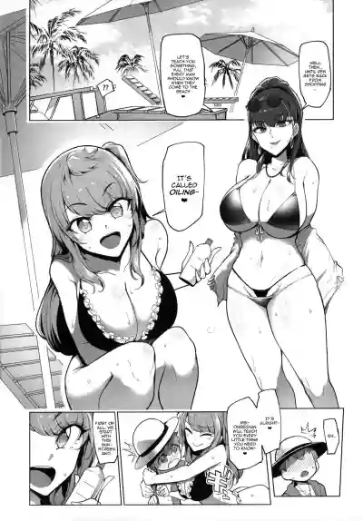 Odekake Shita no wa H na Gal Oneetachi to no Umi deshita | Visiting the beach with the lewd gal onee-sans hentai