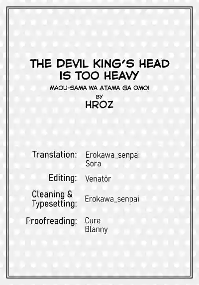 Maou-sama wa Atama ga Omoi. | The Devil King's Head Is Too Heavy. hentai