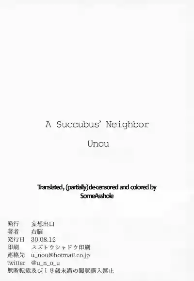 Succubus no Rinjin | A Succubus' Neighbor hentai