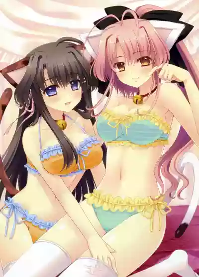 Tsuki ni Yorisou Otome no Sahou official visual fanbook hentai