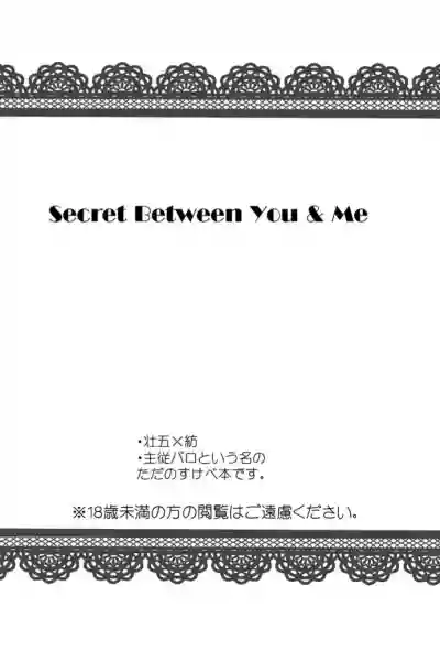 Secret Between You & Me hentai