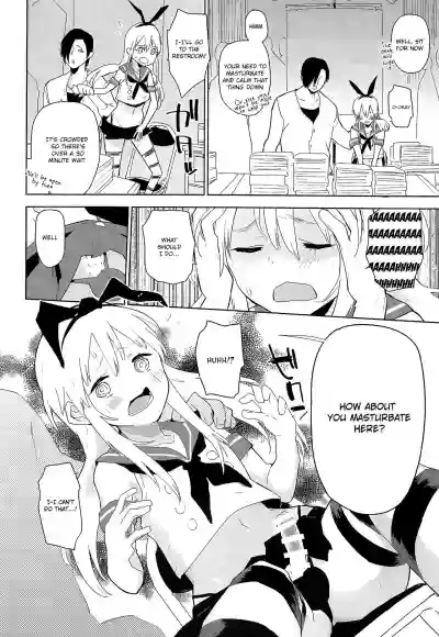 Doujin Event no Josou Shimakaze-kun Uriko wa, Haitteru. hentai