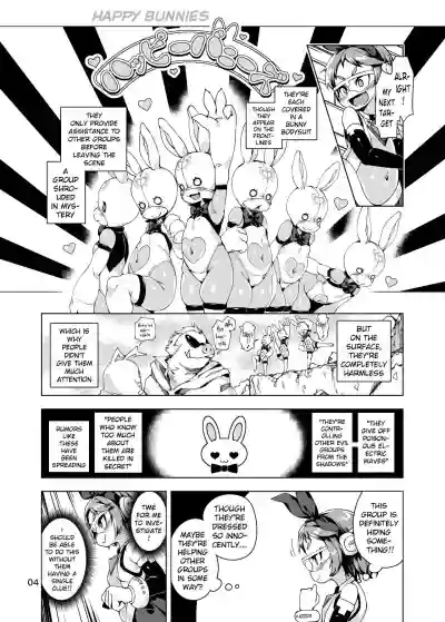Happy Bunnys e Sennyuu!ka Suit- hentai
