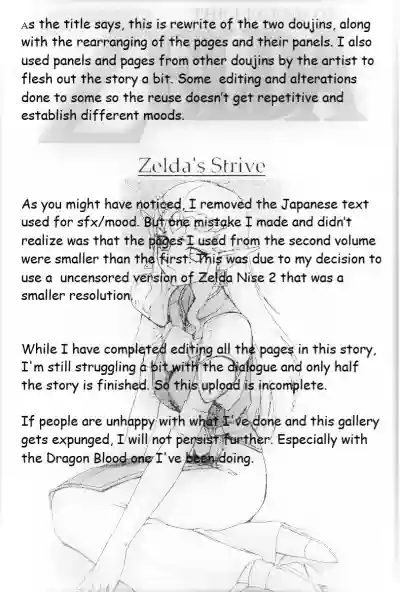 Legend of Zelda; Zelda's Strive hentai